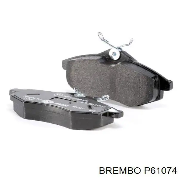 P61074 Brembo колодки гальмівні передні, дискові