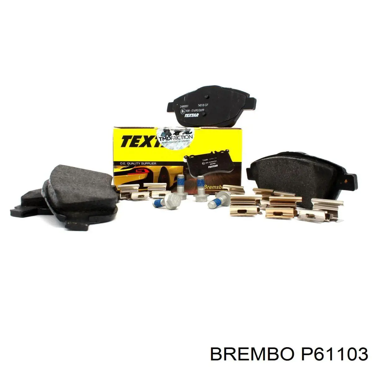 Тормозні колодки Brembo P61103