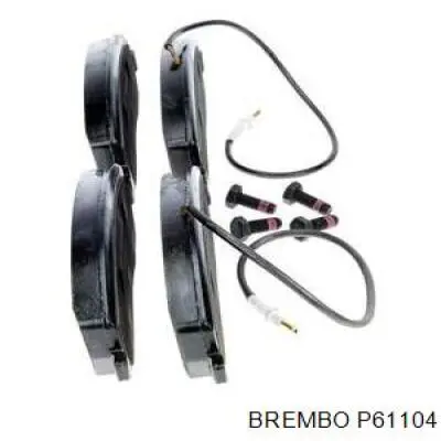 P61104 Brembo Передні гальмівні колодки