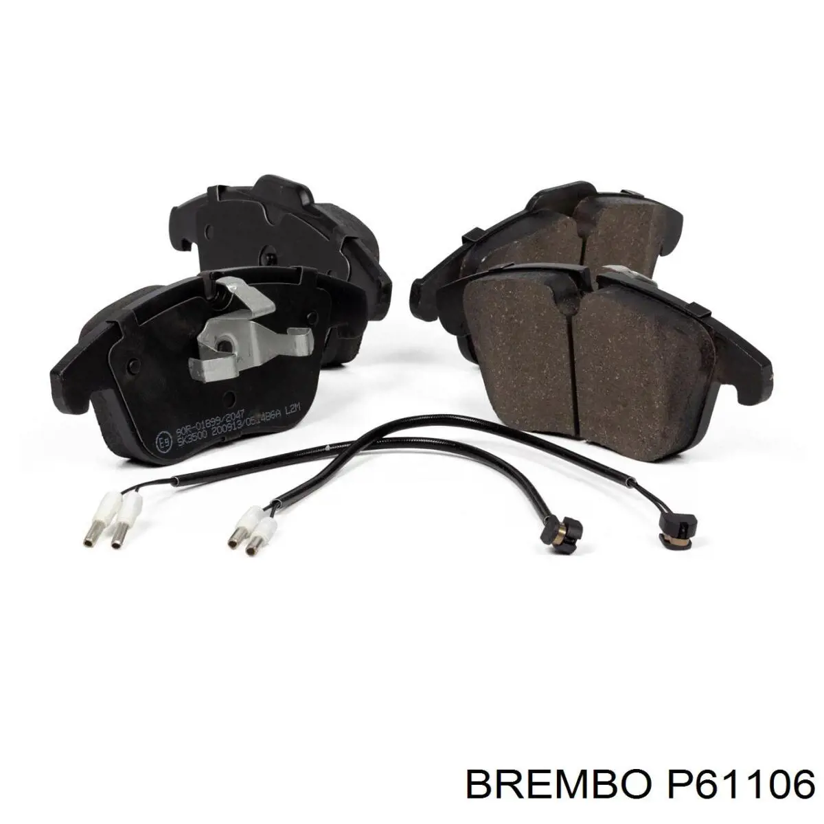 Передні тормозні колодки P61106 Brembo