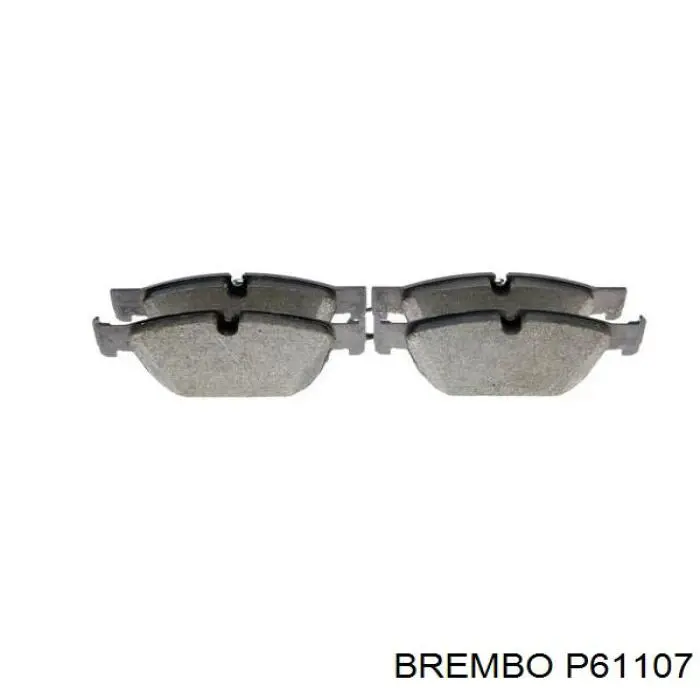 P61107 Brembo Передні гальмівні колодки