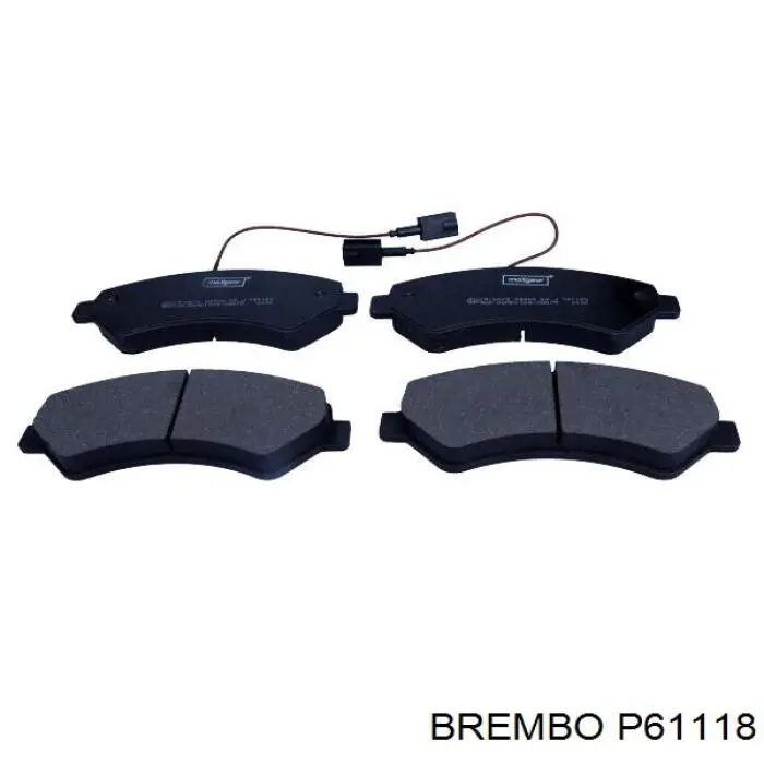 Тормозні колодки Brembo P61118