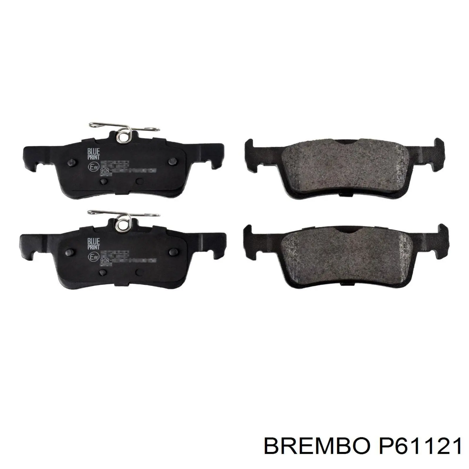 Задні гальмівні колодки Brembo P61121 ціна, від 26.96 USD