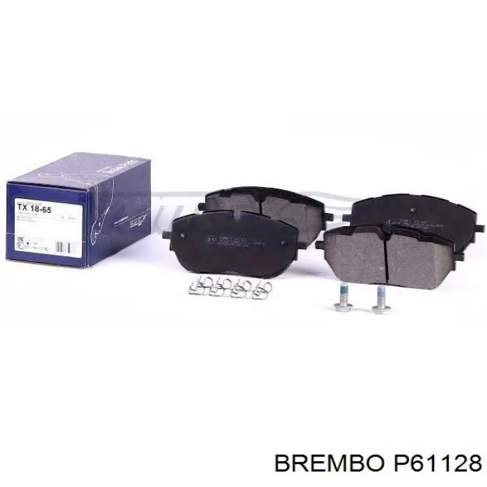 Передні тормозні колодки P61128 Brembo