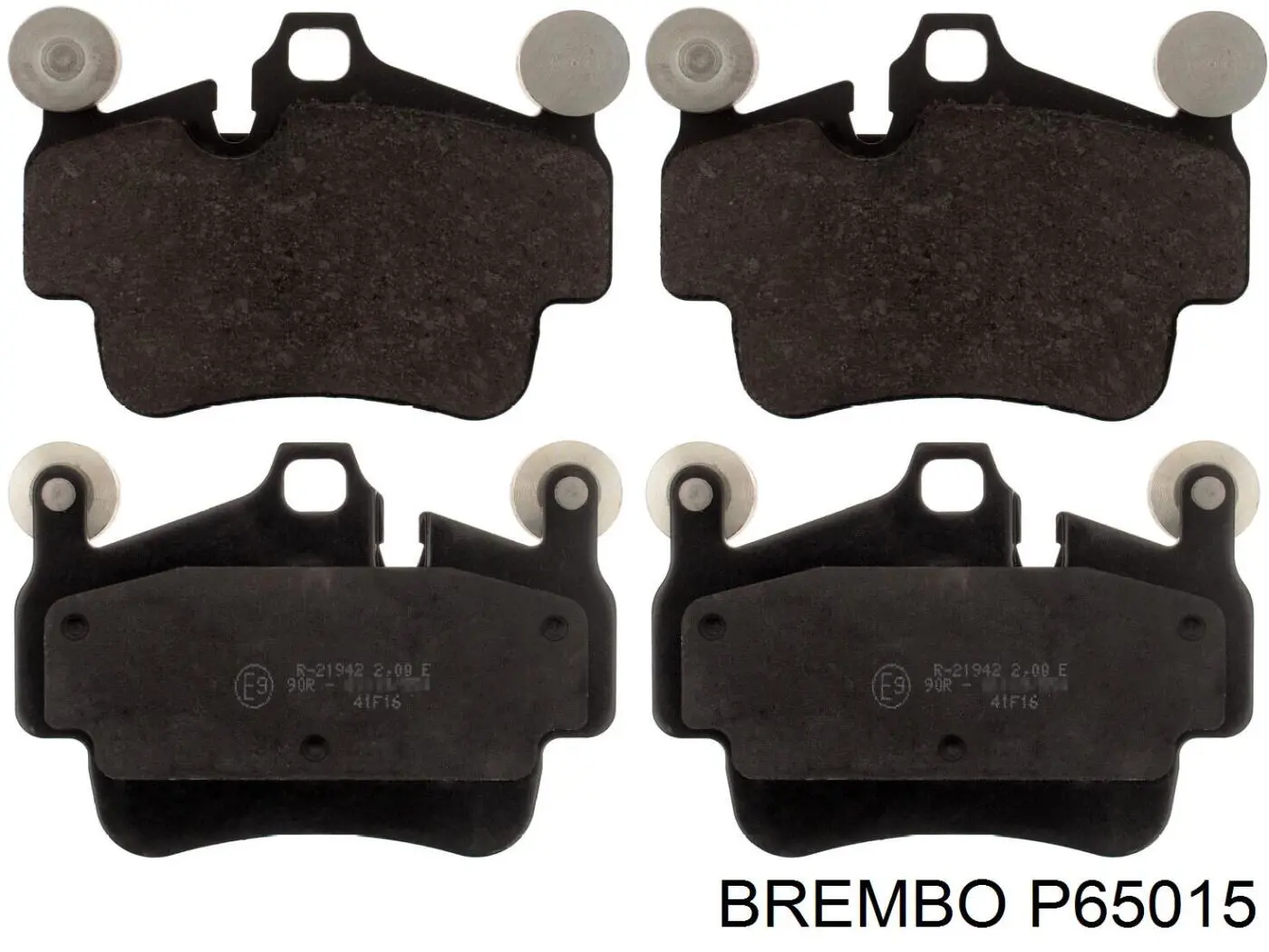 Колодки гальмівні передні, дискові P65015 Brembo