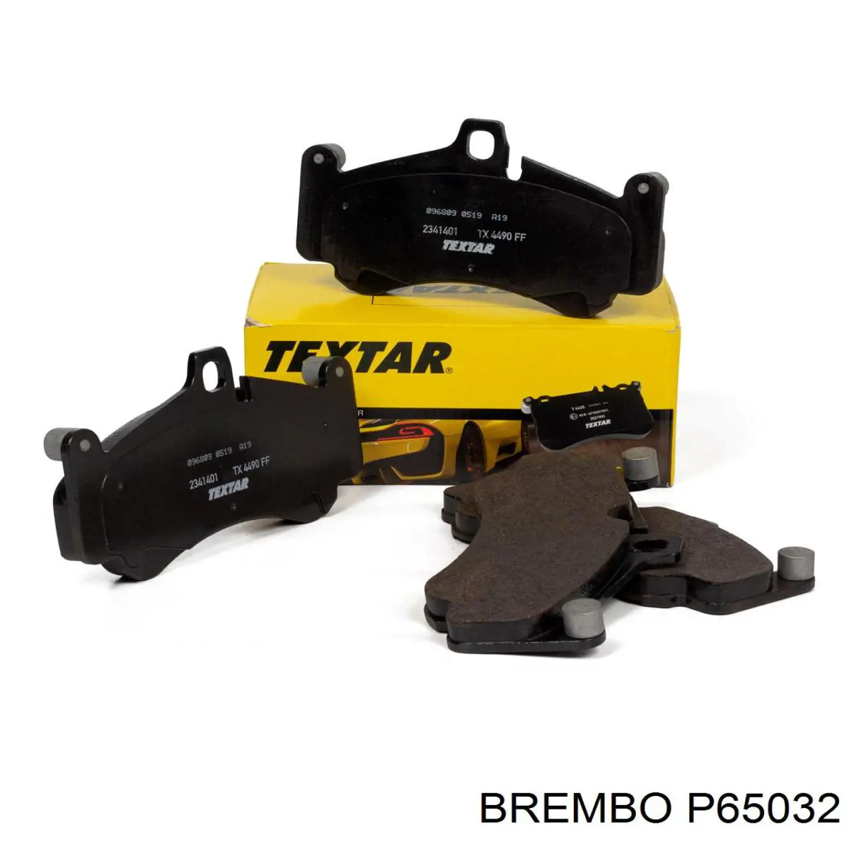 Колодки гальмівні передні, дискові P65032 Brembo