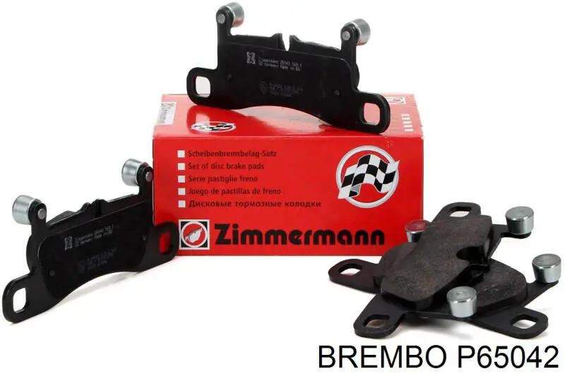 Купити P65042 Brembo Задні колодки