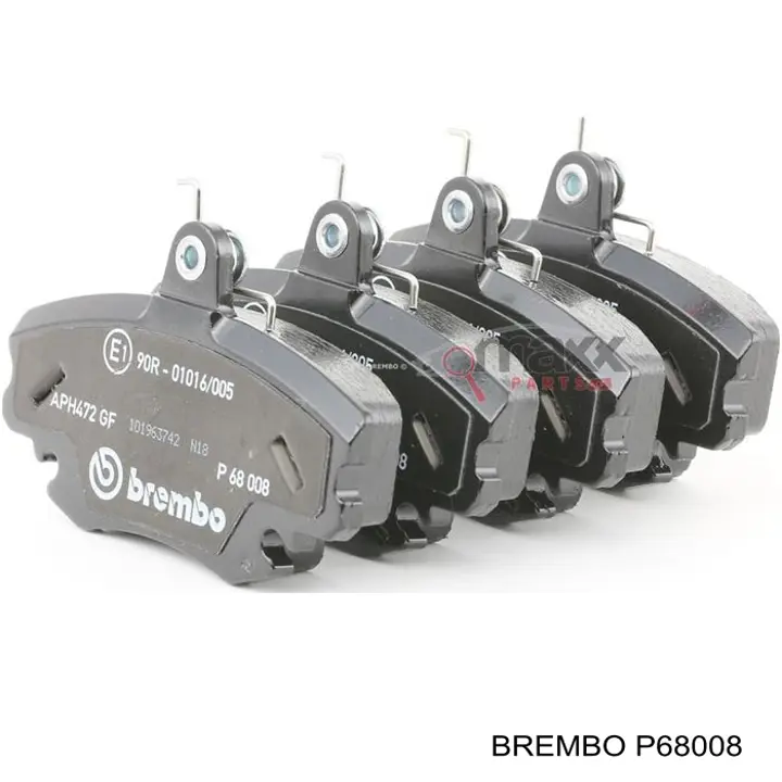 Гальмівні колодки Brembo P68008 ціна, від 21.03 USD