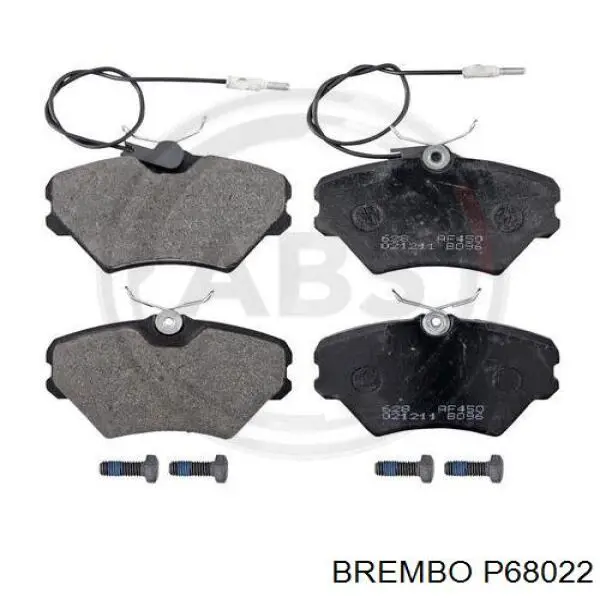 Гальмівні колодки Brembo P68022 ціна, від 6.17 USD