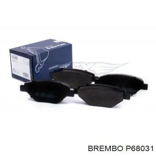Купити P68031 Brembo Колодки гальмівні передні, дискові