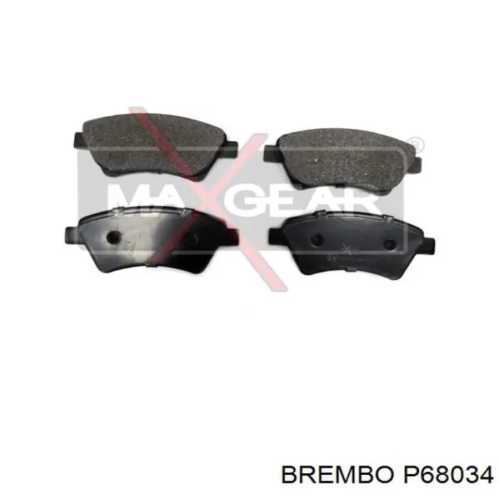 Передні тормозні колодки P68034 Brembo