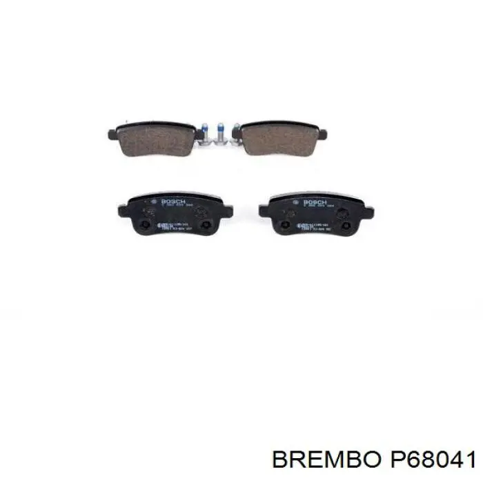 Задні гальмівні колодки Brembo P68041 ціна, від 29.64 USD