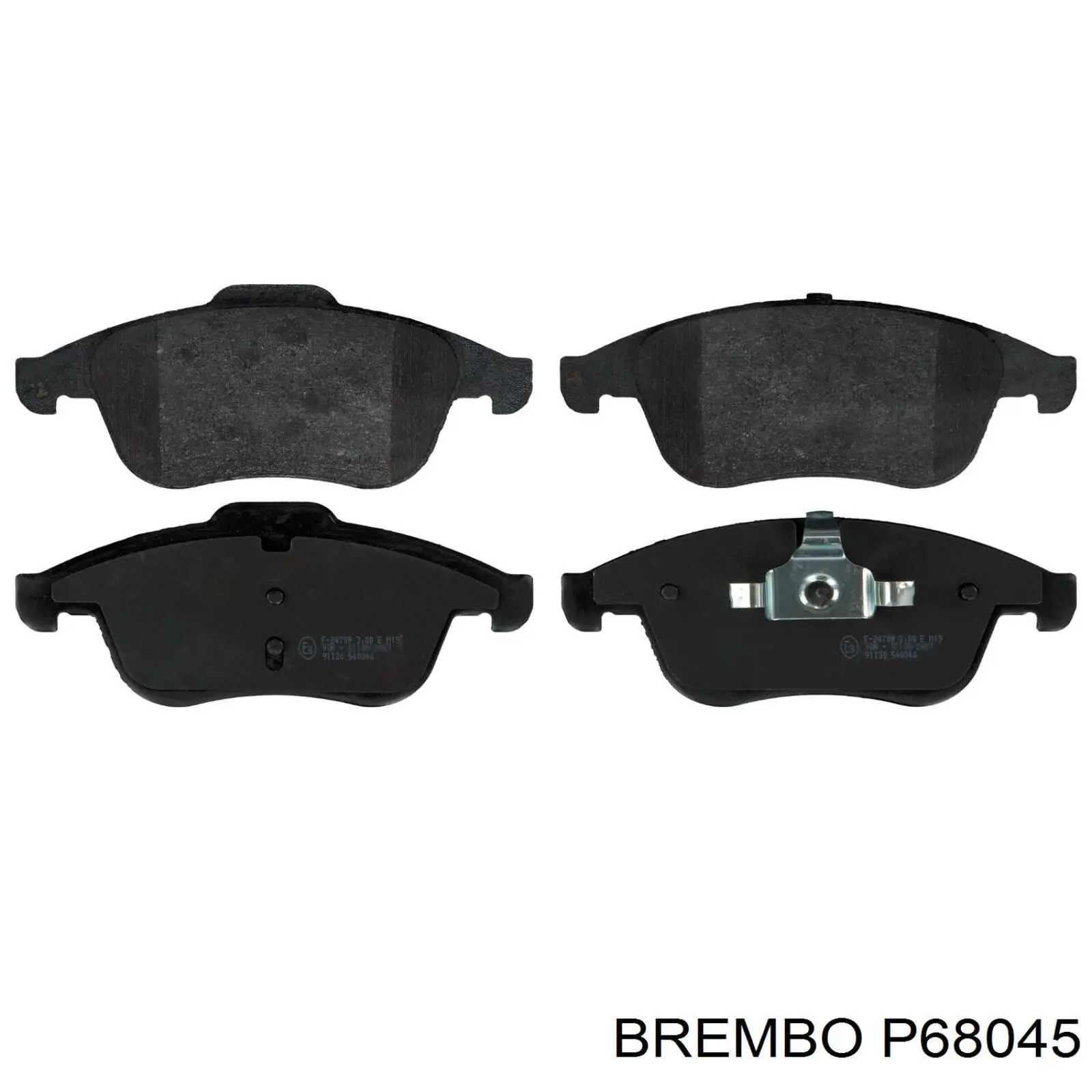 Гальмівні колодки Brembo P68045 ціна, від 29.03 USD