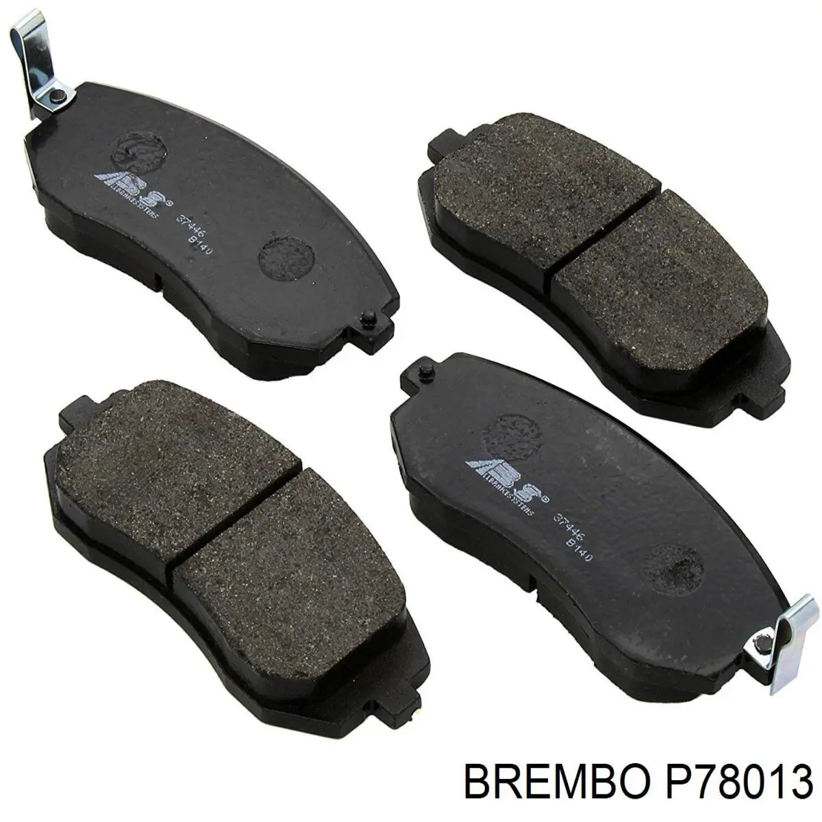 Передні тормозні колодки P78013 Brembo