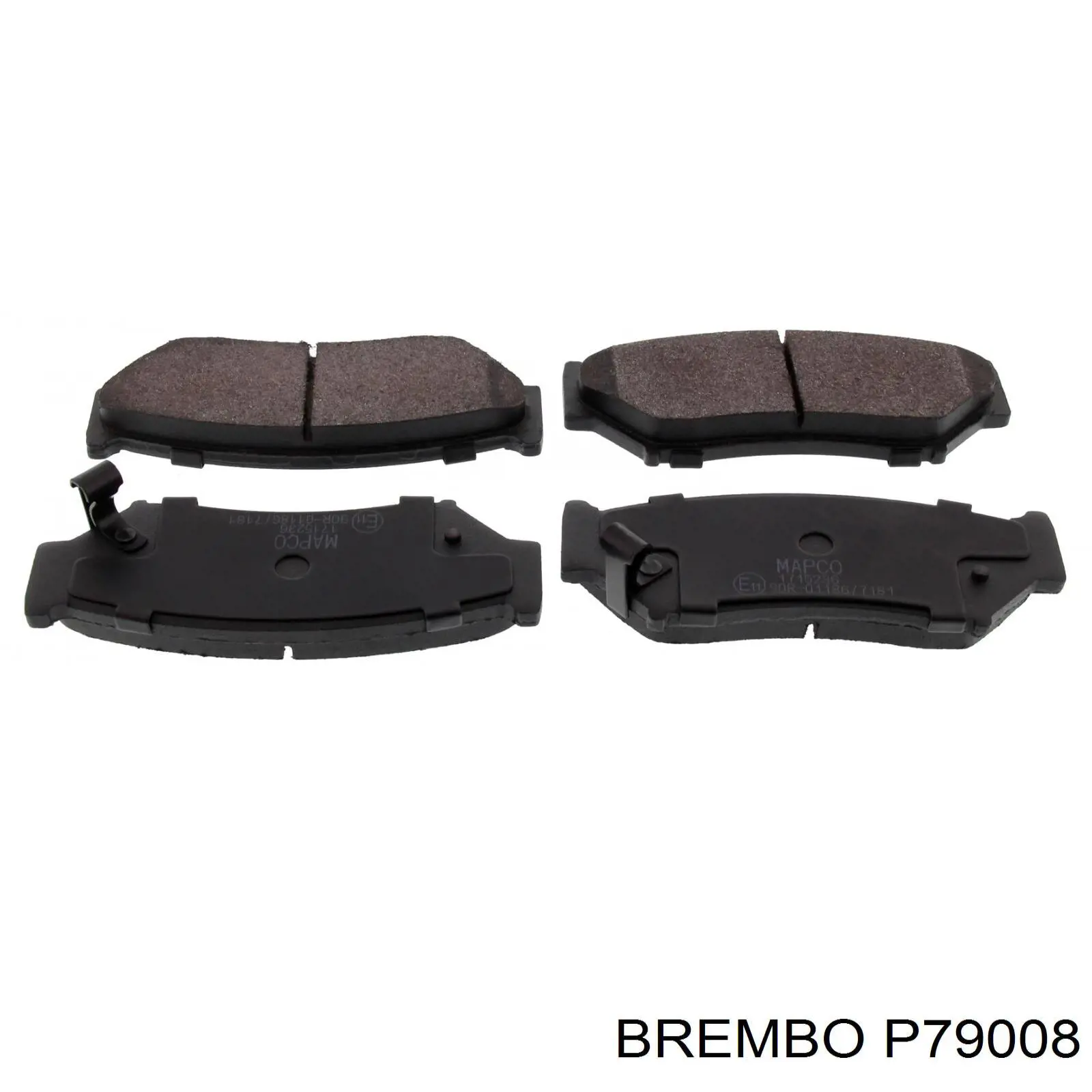 Гальмівні колодки Brembo P79008 ціна, від 14.62 USD