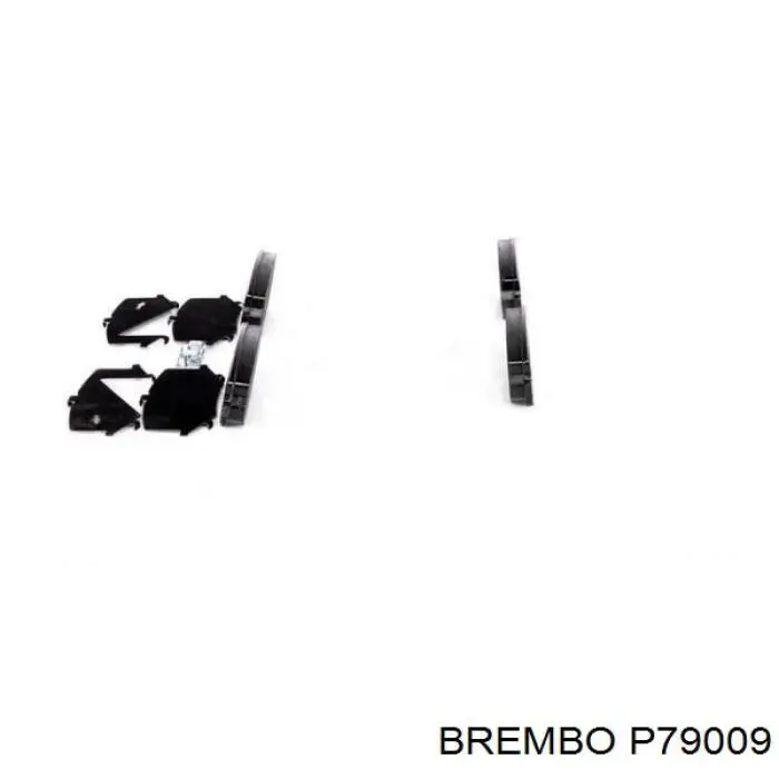 Передні тормозні колодки P79009 Brembo