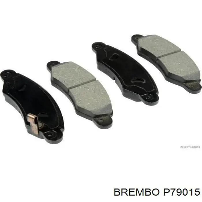 Купити P79015 Brembo Колодки гальмівні передні, дискові