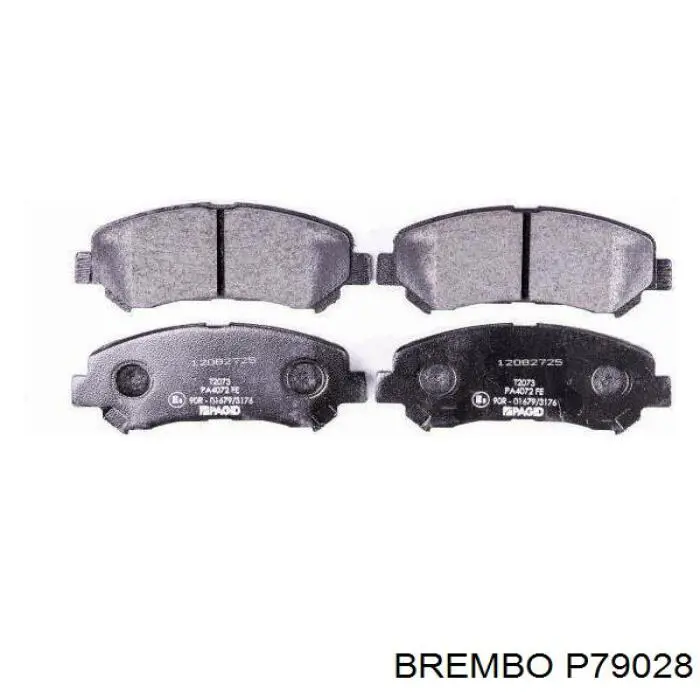 Передні тормозні колодки P79028 Brembo