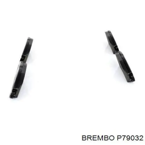 Передні тормозні колодки P79032 Brembo