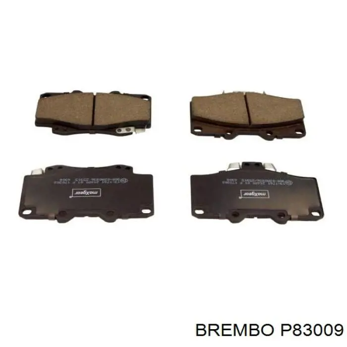 Передні тормозні колодки P83009 Brembo