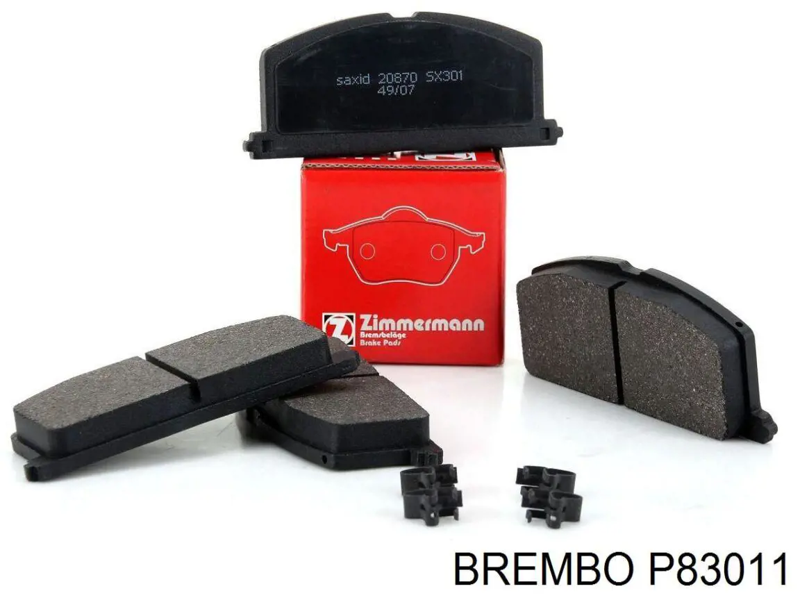 Передні тормозні колодки P83011 Brembo