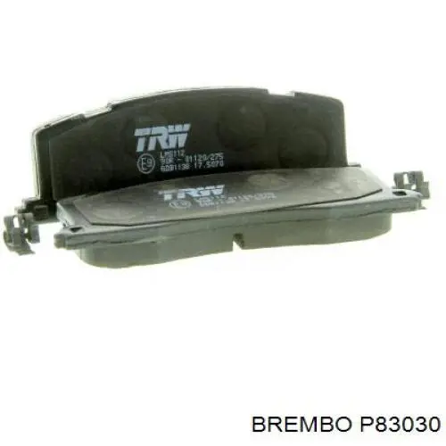 Задні дискові колодки Brembo P83030