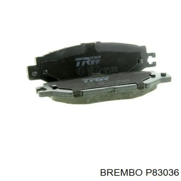 Купити P83036 Brembo Задні колодки