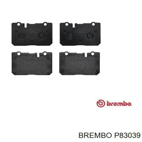 Гальмівні колодки Brembo P83039 ціна, від 33.46 USD
