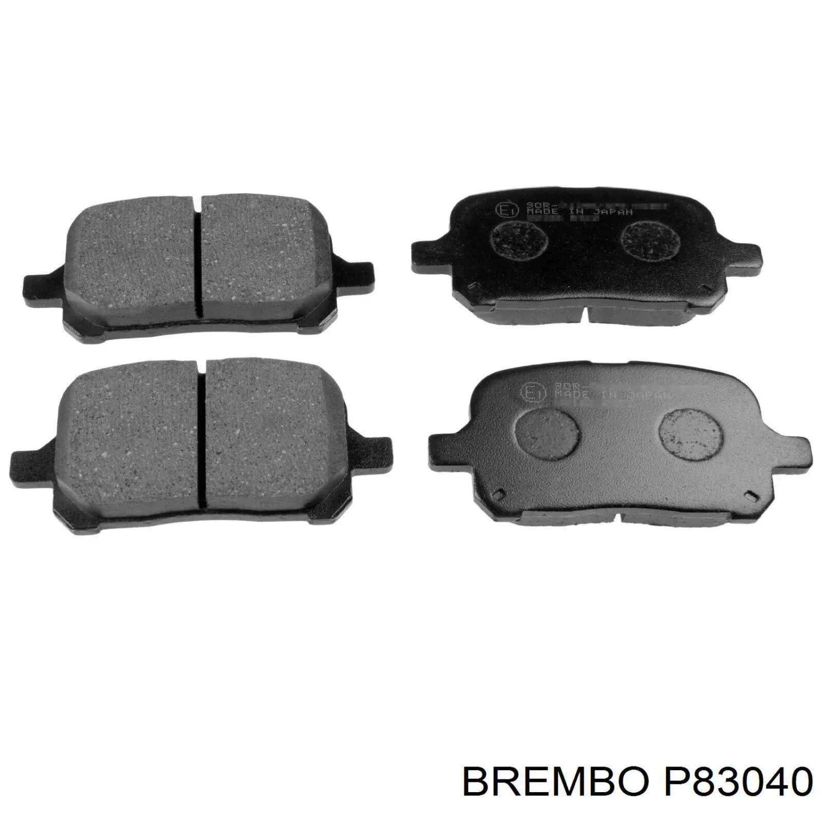 Тормозні колодки Brembo P83040