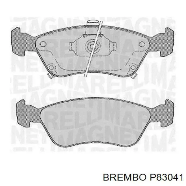Купити P83041 Brembo Колодки гальмівні передні, дискові