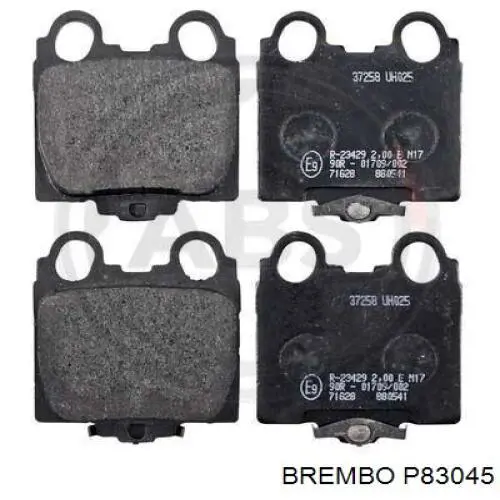 Задні гальмівні колодки Brembo P83045 ціна, від 19.42 USD