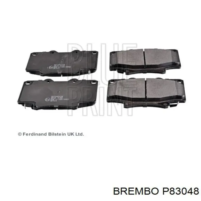 Тормозні колодки Brembo P83048