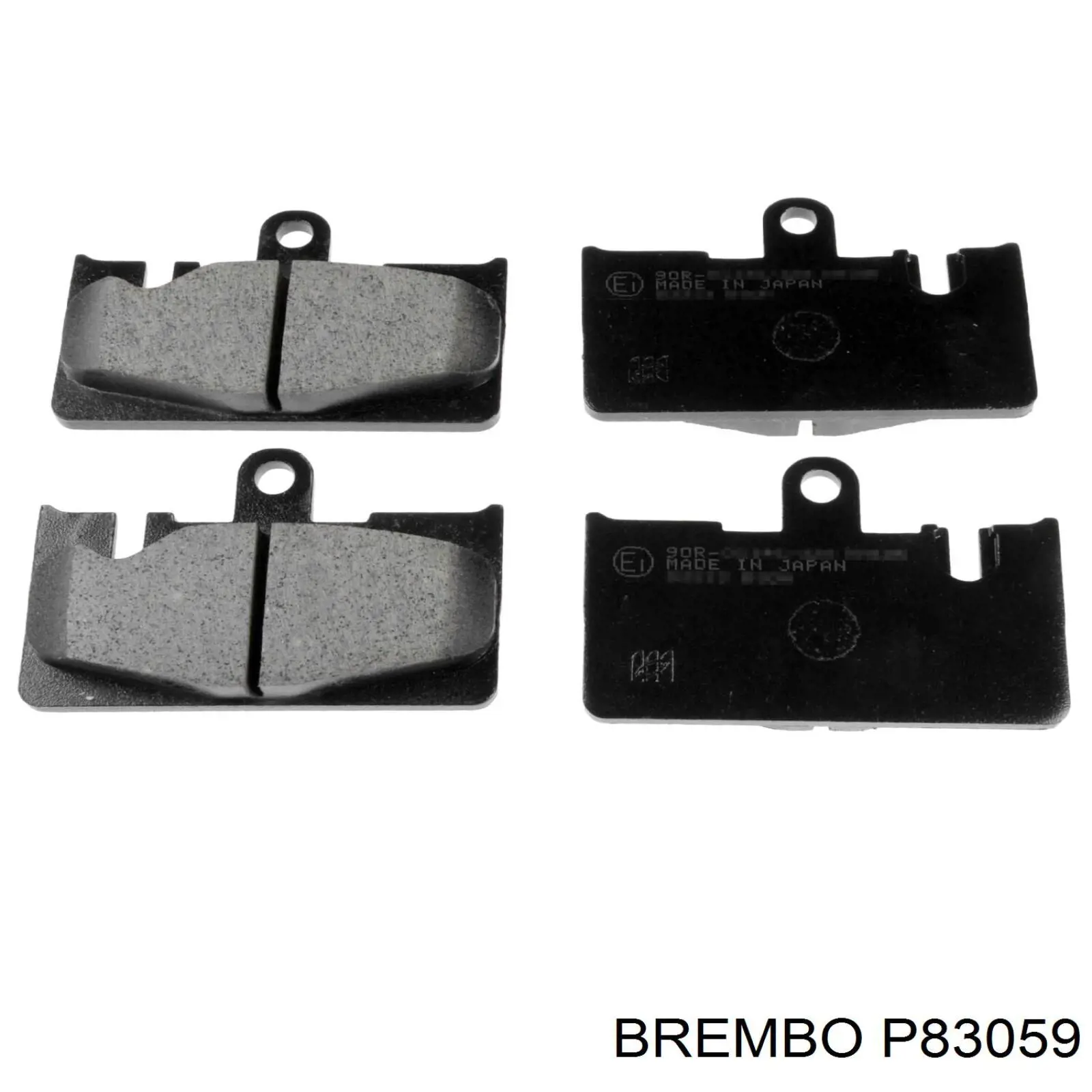 Задні дискові колодки Brembo P83059