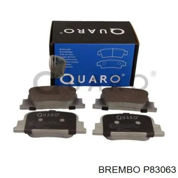 Купити P83063 Brembo Задні колодки