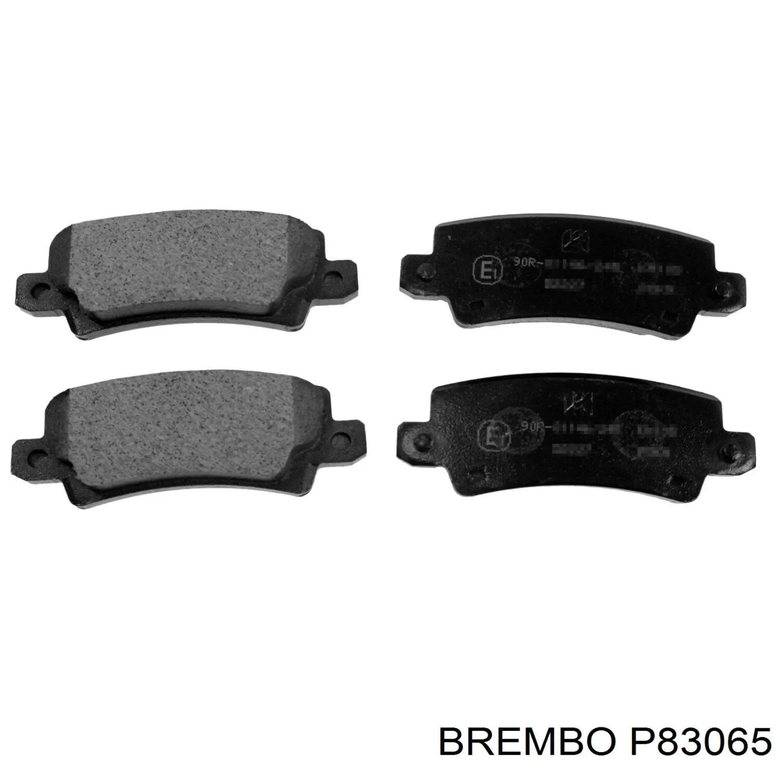 Задні гальмівні колодки P83065 Brembo