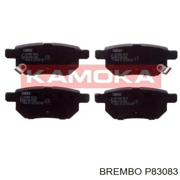 Задні гальмівні колодки P83083 Brembo