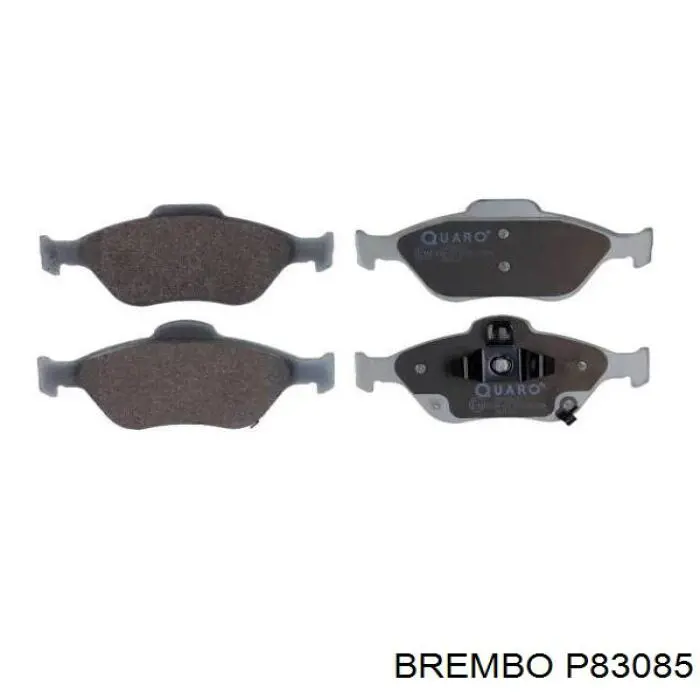 Гальмівні колодки Brembo P83085 ціна, від 27.12 USD