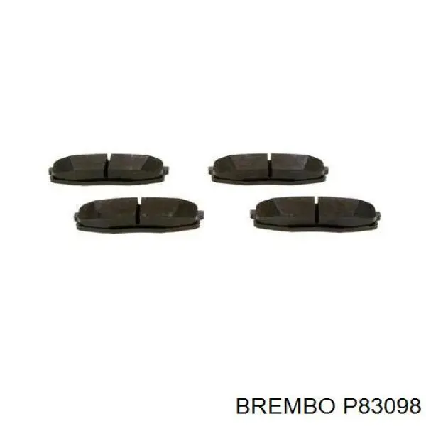Задні дискові колодки Brembo P83098