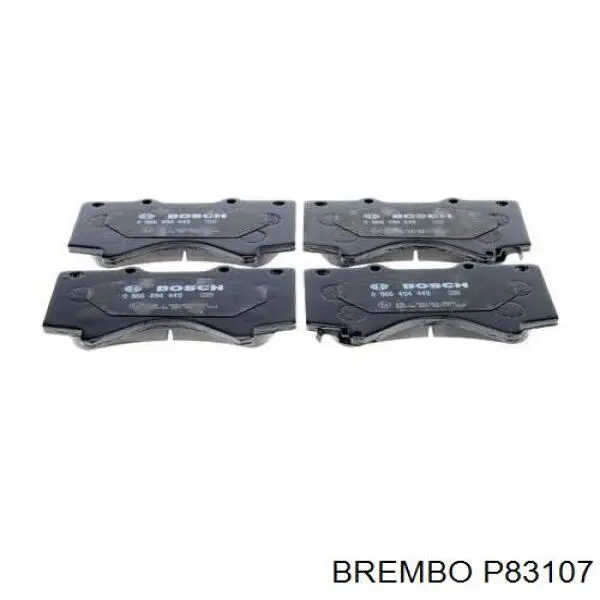 Тормозні колодки Brembo P83107