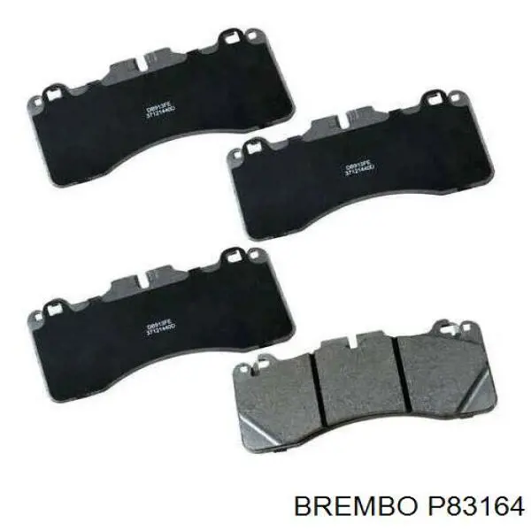 Гальмівні колодки Brembo P83164 ціна, від 29.11 USD