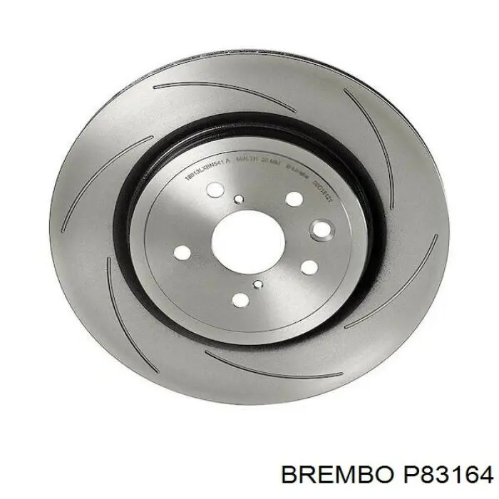 Колодки гальмівні передні, дискові P83164 Brembo