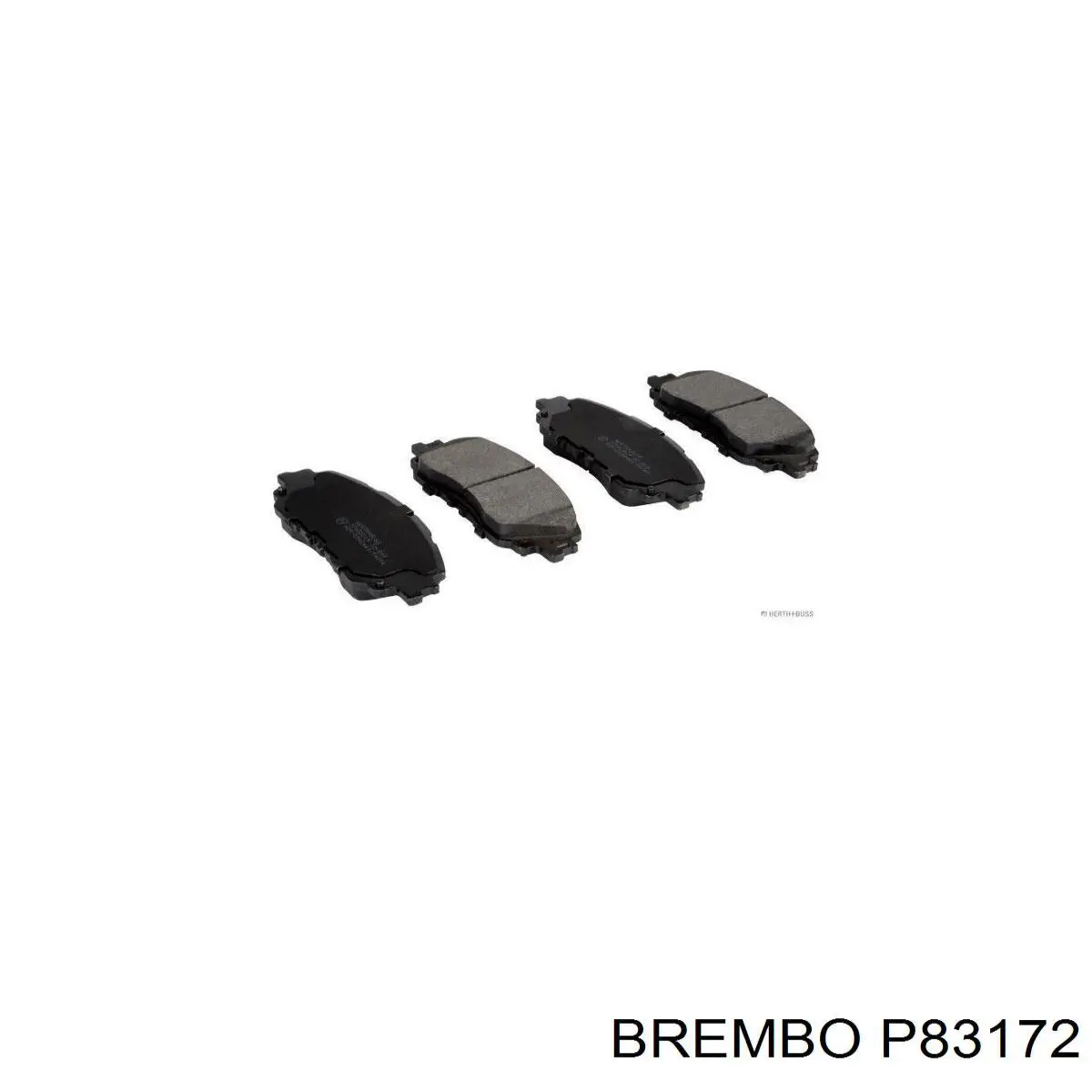 Гальмівні колодки Brembo P83172 ціна, від 47.67 USD