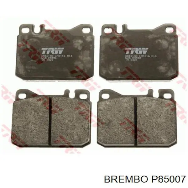 Купити P85007 Brembo Колодки гальмівні передні, дискові