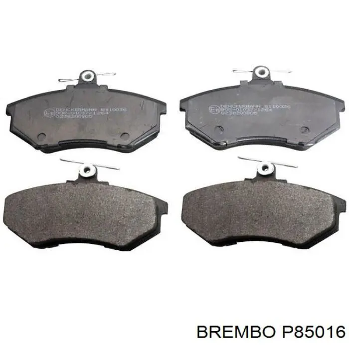 P85016 Brembo колодки гальмівні передні, дискові