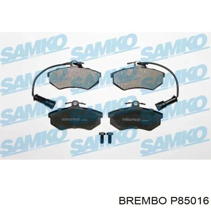 Передні тормозні колодки P85016 Brembo