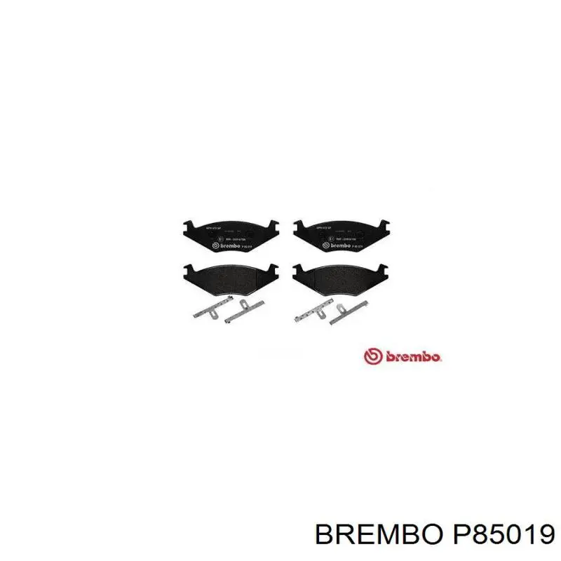 Передні тормозні колодки P85019 Brembo