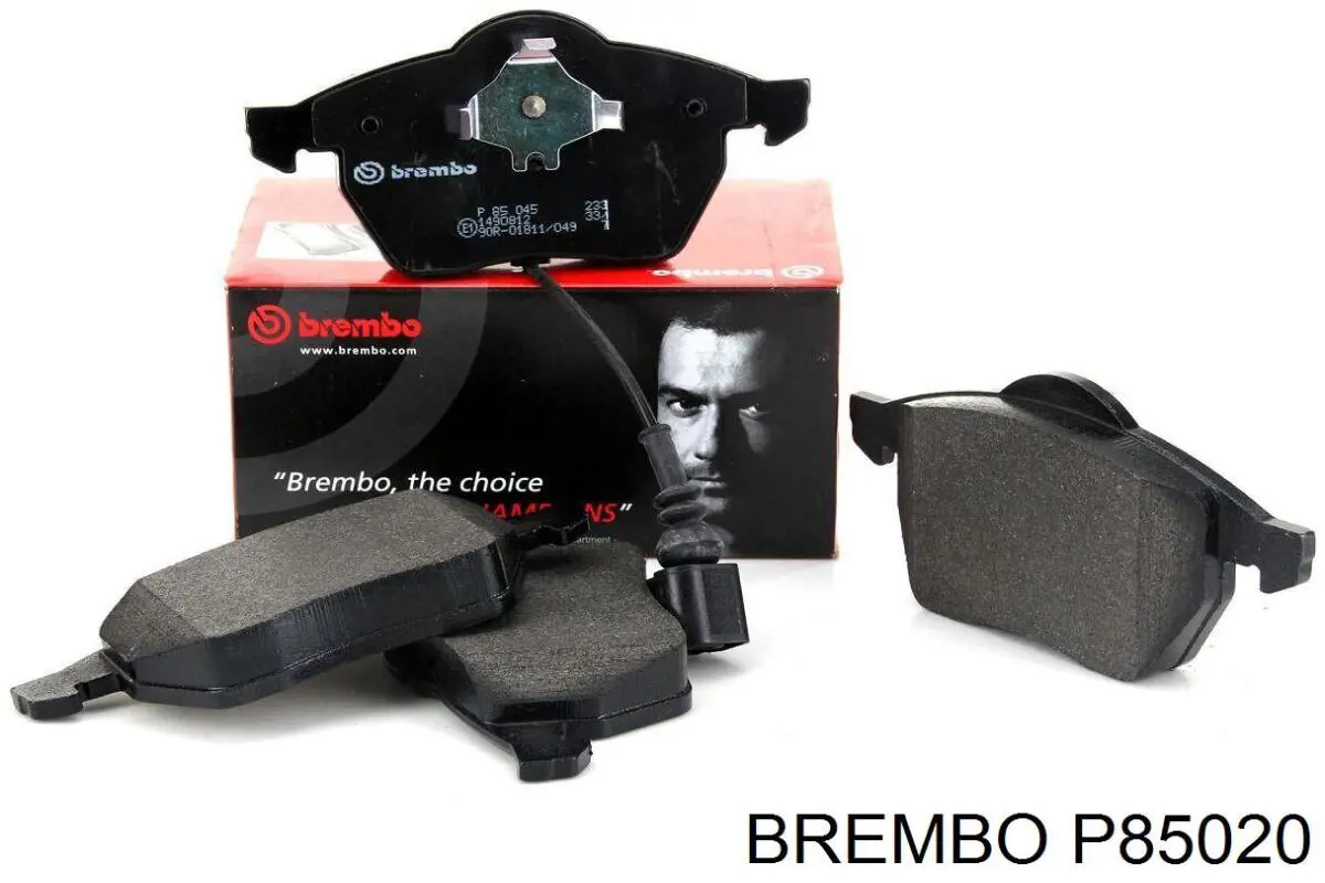 Задні гальмівні колодки P85020 Brembo