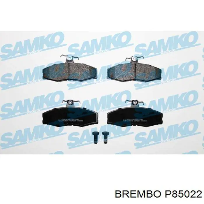 Купити P85022 Brembo Колодки гальмівні передні, дискові