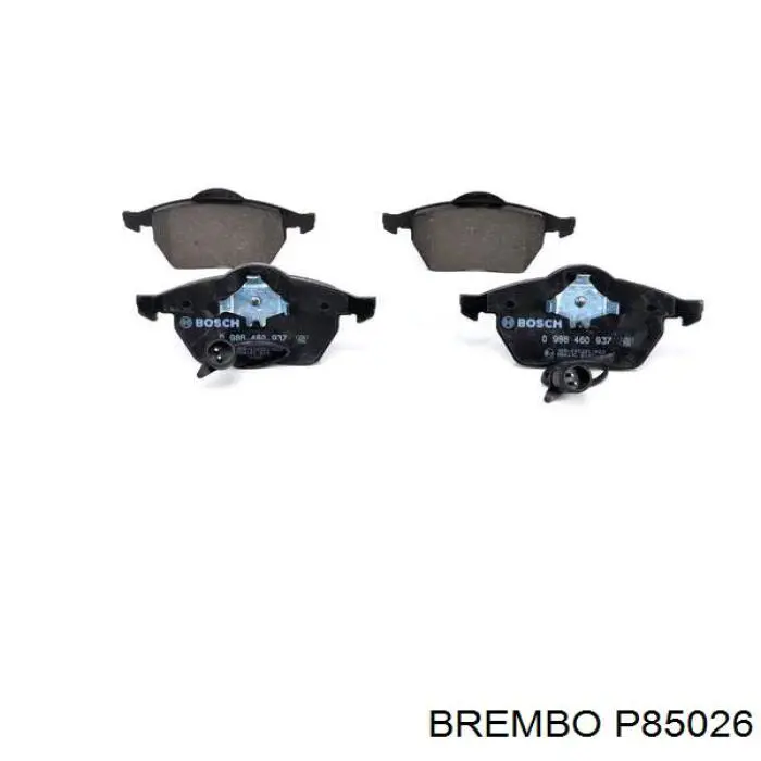 Купити P85026 Brembo Колодки гальмівні передні, дискові