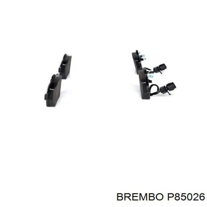 Передні тормозні колодки P85026 Brembo
